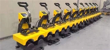 Schienbeinschoner-Sublimationstransfermaschine mit Doppelplattform